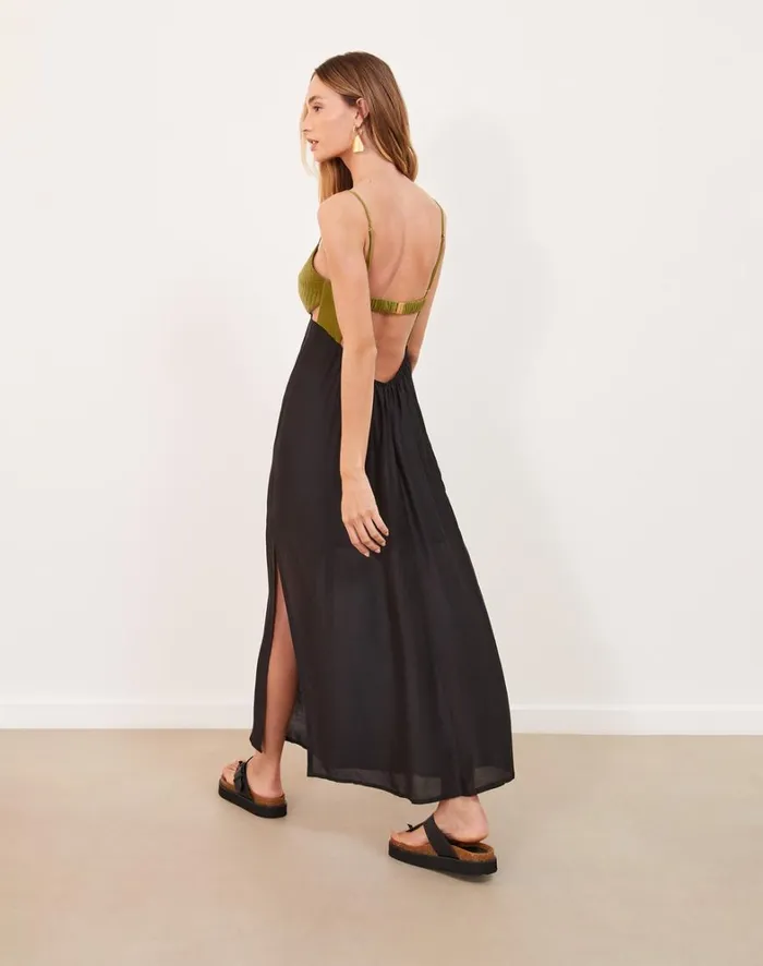 Women ViX Paula Hermanny Dresses Yana Long Dress 8211 Black