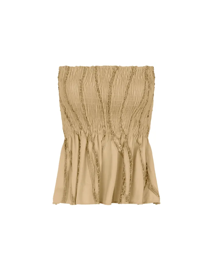 Women ViX Paula Hermanny Matching Sets Babi Top 8211 Santal
