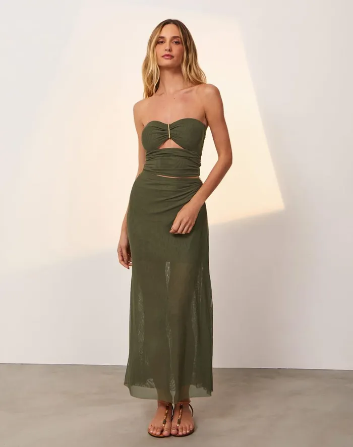 Women ViX Paula Hermanny Matching Sets Fae Top 8211 Evergreen