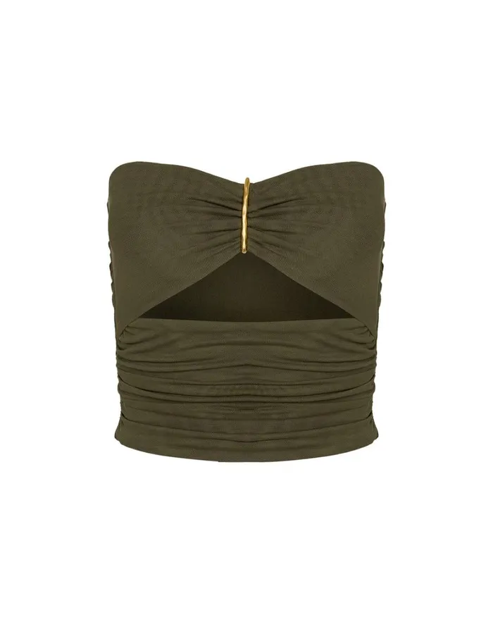 Women ViX Paula Hermanny Matching Sets Fae Top 8211 Evergreen