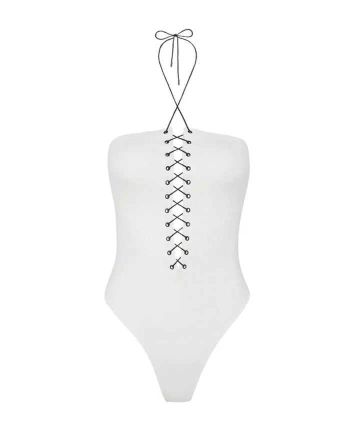 Women ViX Paula Hermanny One Pieces Firenze Blair One Piece 8211 White