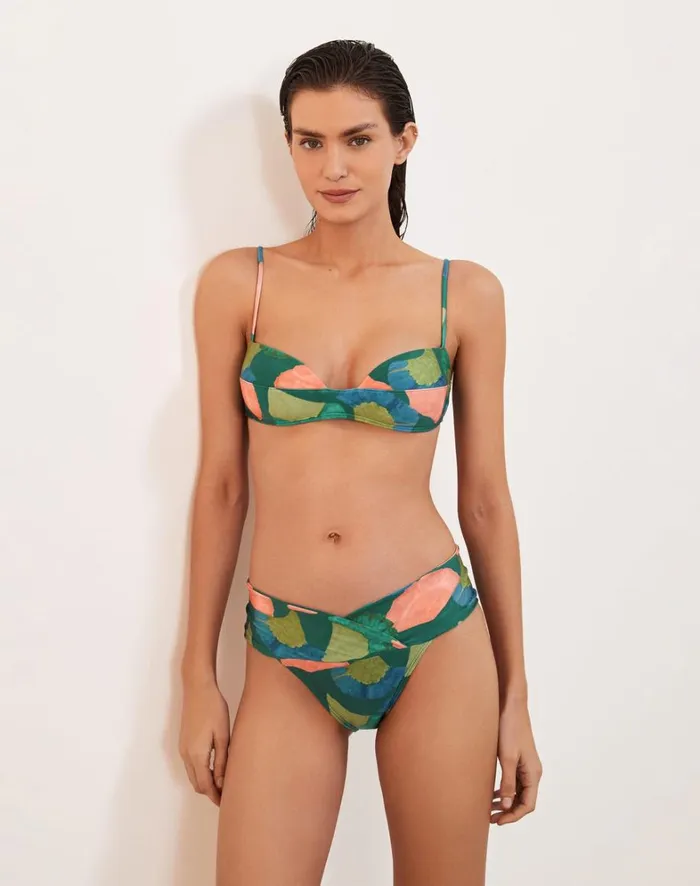 Women ViX Paula Hermanny Tops Amelia Top 8211 Waterlily
