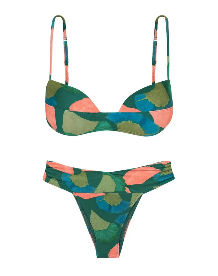 Women ViX Paula Hermanny Tops Amelia Top 8211 Waterlily