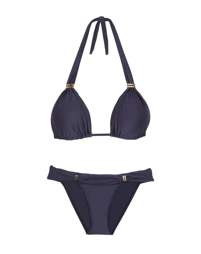 Women ViX Paula Hermanny Tops Bia Tube Top 8211 Indigo