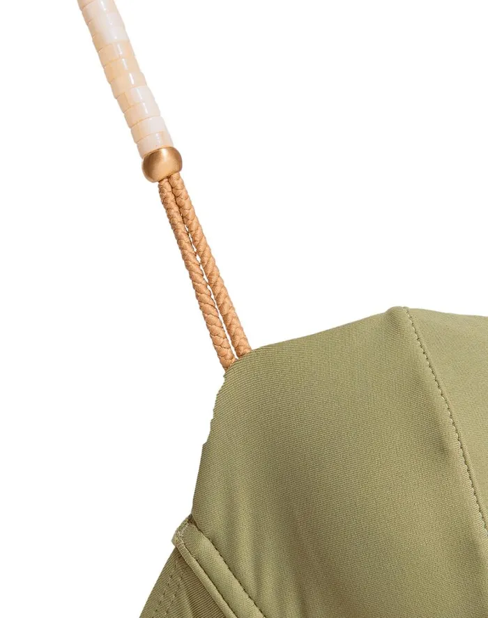 Women ViX Paula Hermanny Tops Brooke Mel Top 8211 Olivine