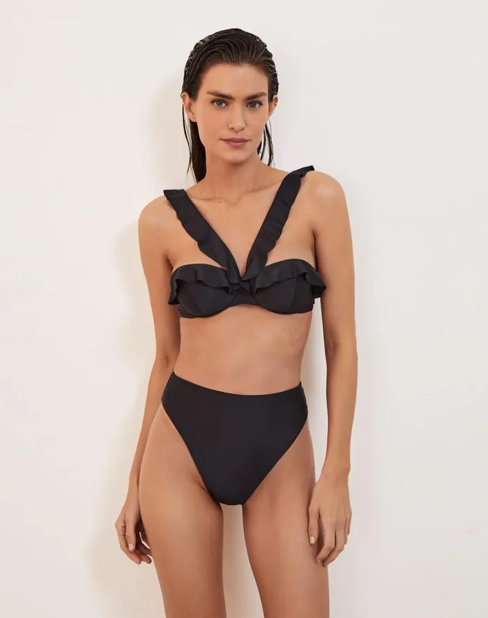 Women ViX Paula Hermanny Tops Chris Top 8211 Black