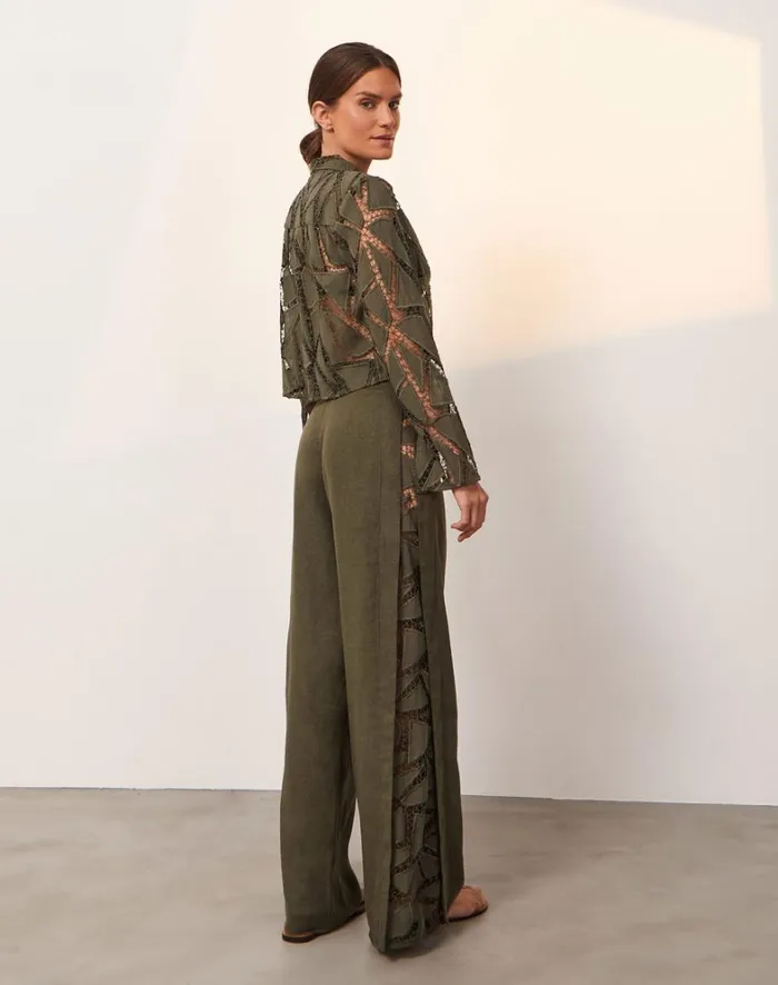Women ViX Paula Hermanny Tops Collen Top 8211 Evergreen
