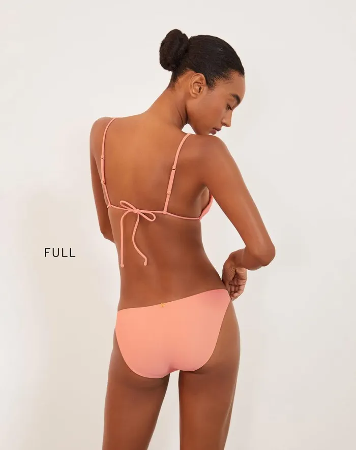 Women ViX Paula Hermanny Tops Cora Parallel Tri Top 8211 Peach