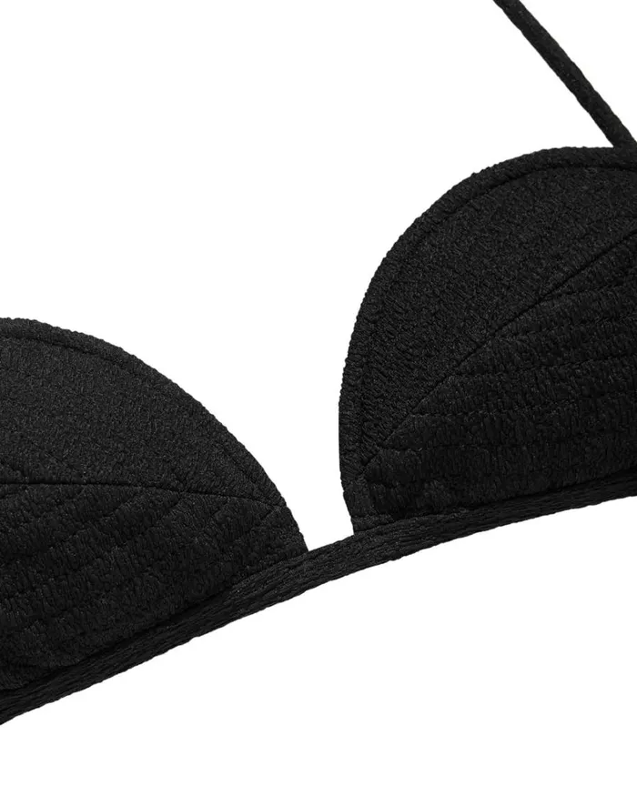 Women ViX Paula Hermanny Tops Firenze Emily Gabi Top 8211 Black