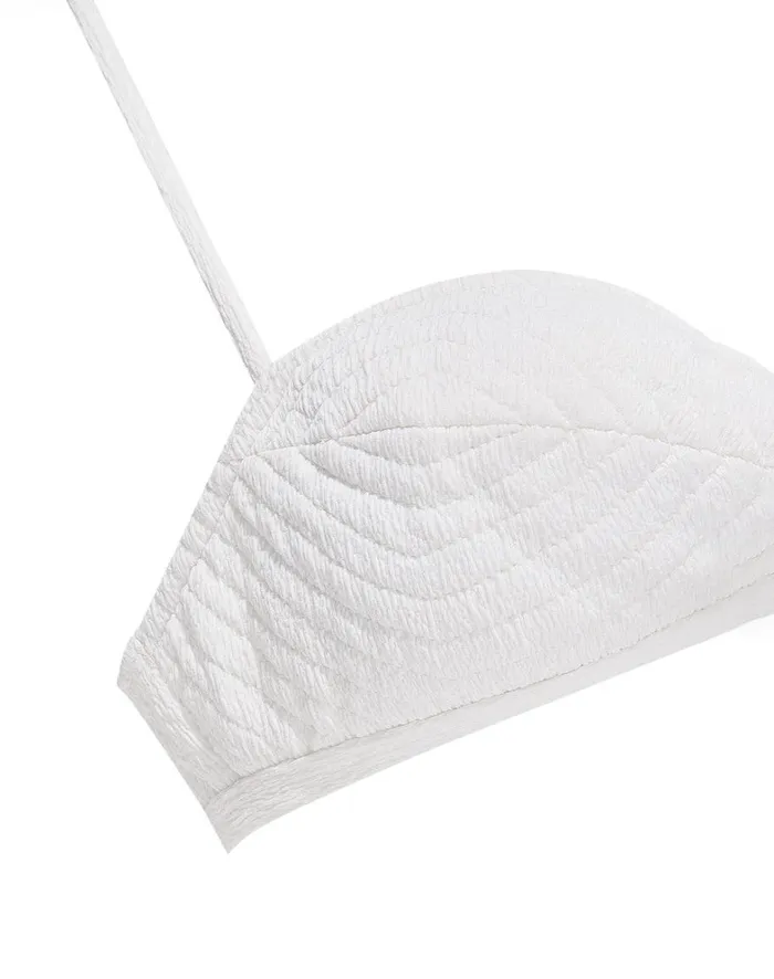 Women ViX Paula Hermanny Tops Firenze Emily Gabi Top 8211 White