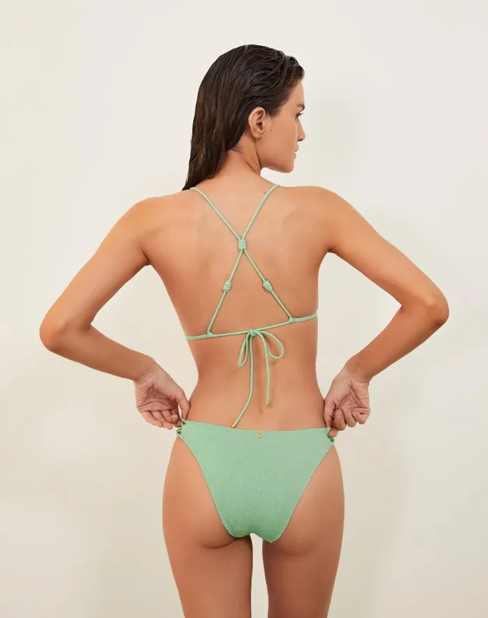 Women ViX Paula Hermanny Tops Firenze Gwen T Back Tri Top 8211 Pastel Mint