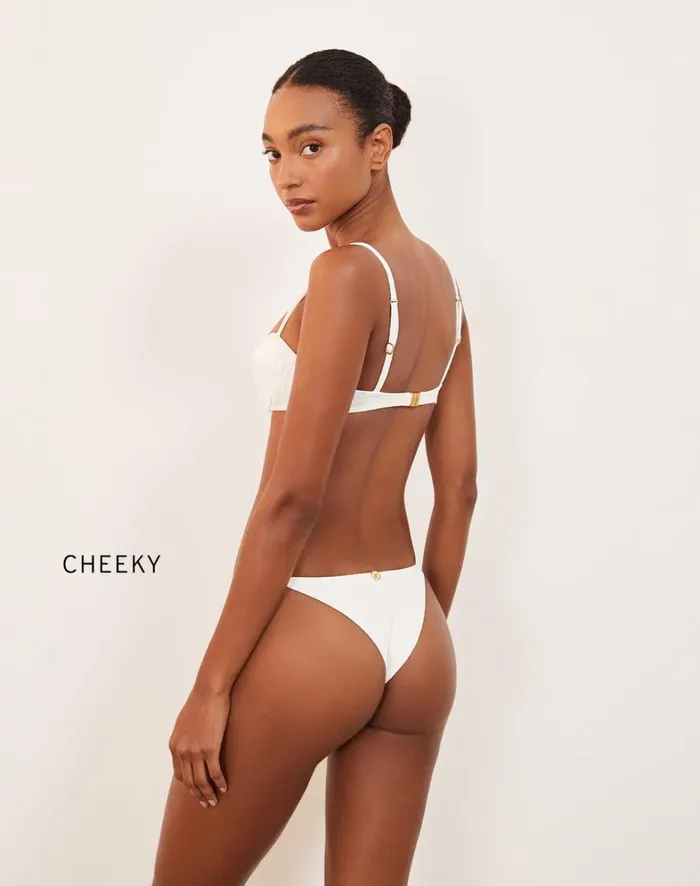 Women ViX Paula Hermanny Tops Firenze Lou Top 8211 White
