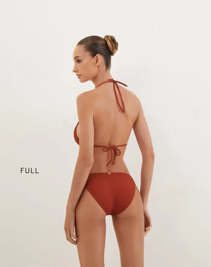Women ViX Paula Hermanny Tops Firenze Mandy Tri Top 8211 Redwood