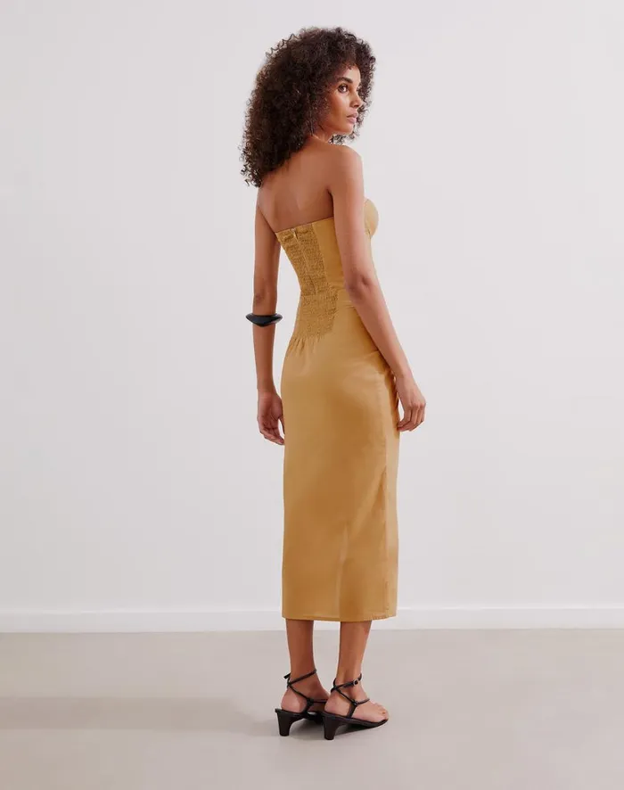 Women ViX Paula Hermanny Tops Inara Top 8211 Walnut