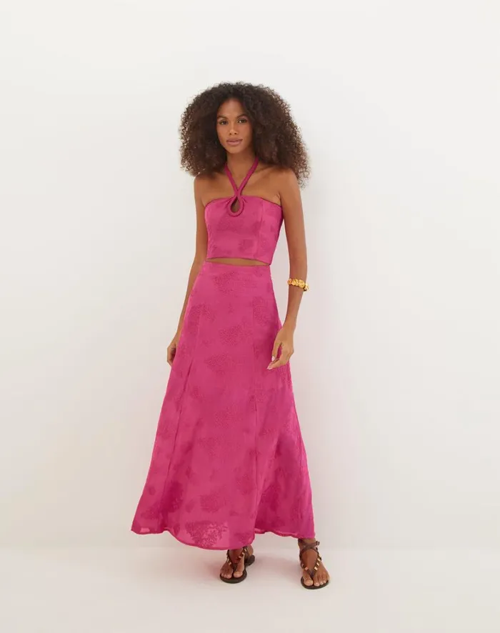 Women ViX Paula Hermanny Tops Jordana Blouse 8211 Orchid