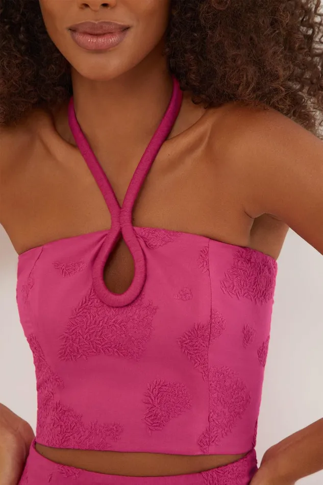 Women ViX Paula Hermanny Tops Jordana Blouse 8211 Orchid