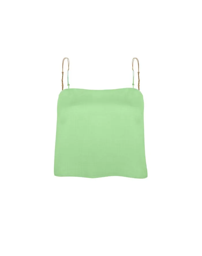 Women ViX Paula Hermanny Tops Lais Detail Top 8211 Seaside
