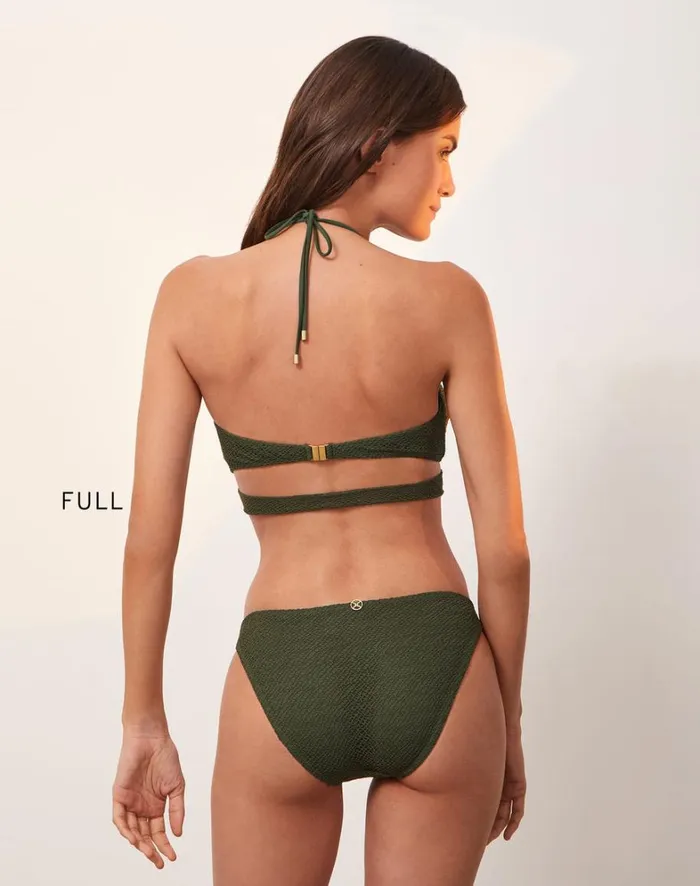 Women ViX Paula Hermanny Tops Mesh Ruth Gi Top 8211 Evergreen