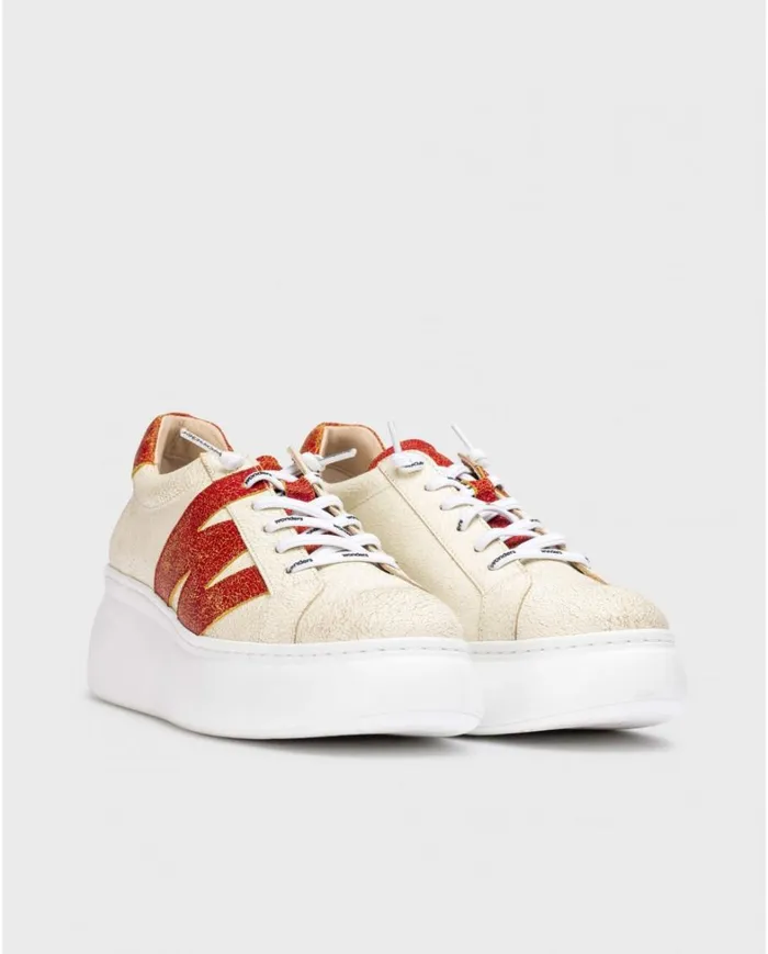 Women White DORITA Sneaker Wonders Platforms Women White DORITA Sneaker Wonders Platforms