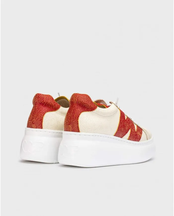 Women White DORITA Sneaker Wonders Platforms Women White DORITA Sneaker Wonders Platforms