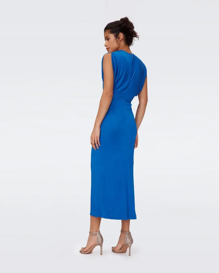 Women Williams Dress Sapphire Blue DVF Dresses