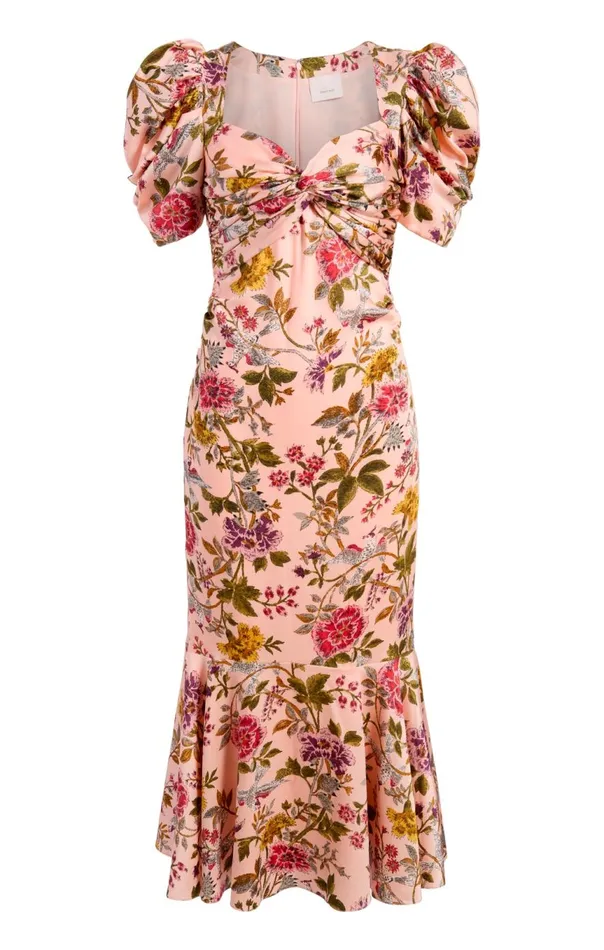 Women Wilma Dress Softpinkmulti Cinq Sept Midi