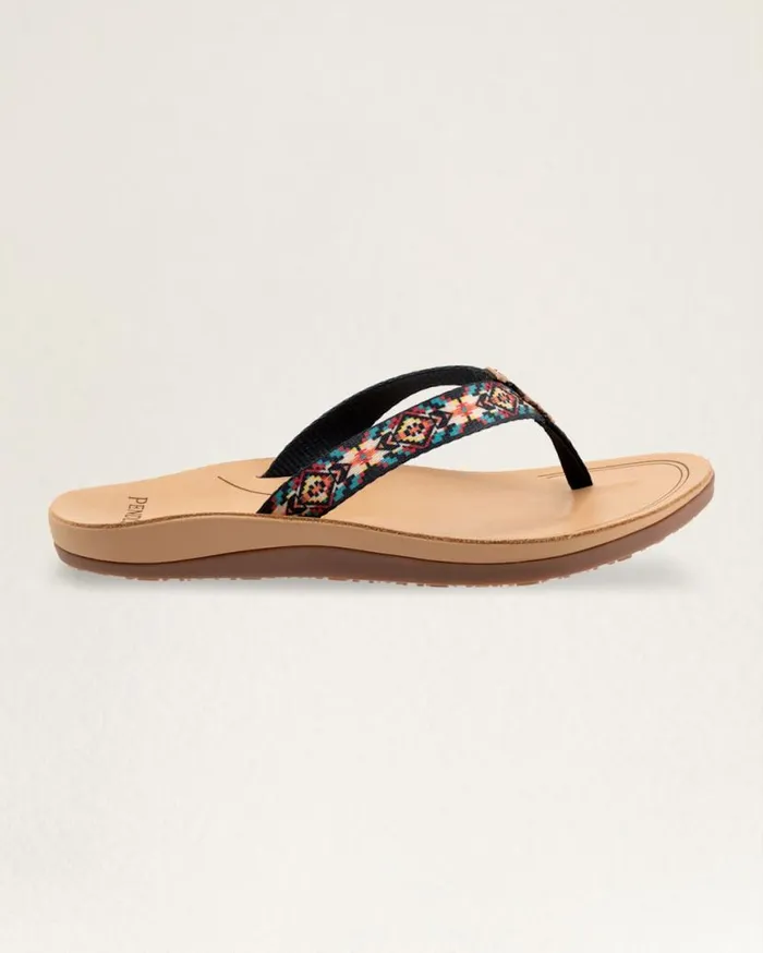 Women WOMENS CARICO LAKE FLIP FLOPS Turquoise Pendleton Shoes and Sandals