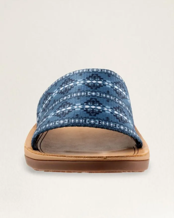 Women WOMENS DESERT DAWN SLIDE Blue Pendleton Shoes and Sandals