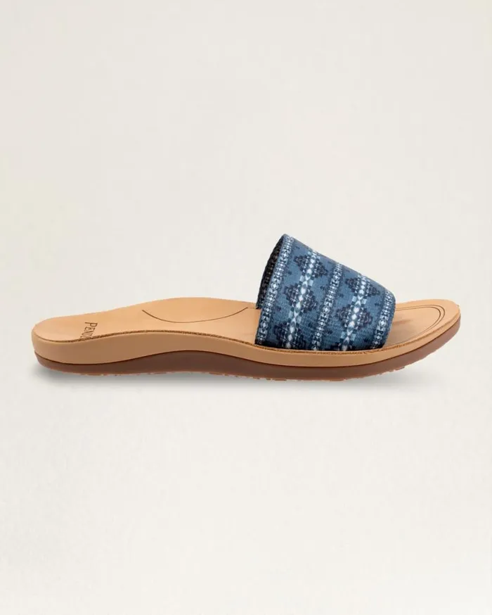 Women WOMENS DESERT DAWN SLIDE Blue Pendleton Shoes and Sandals
