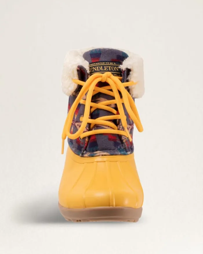 Women WOMENS TUCSON DUCK MID BOOT Yellow Pendleton Boots
