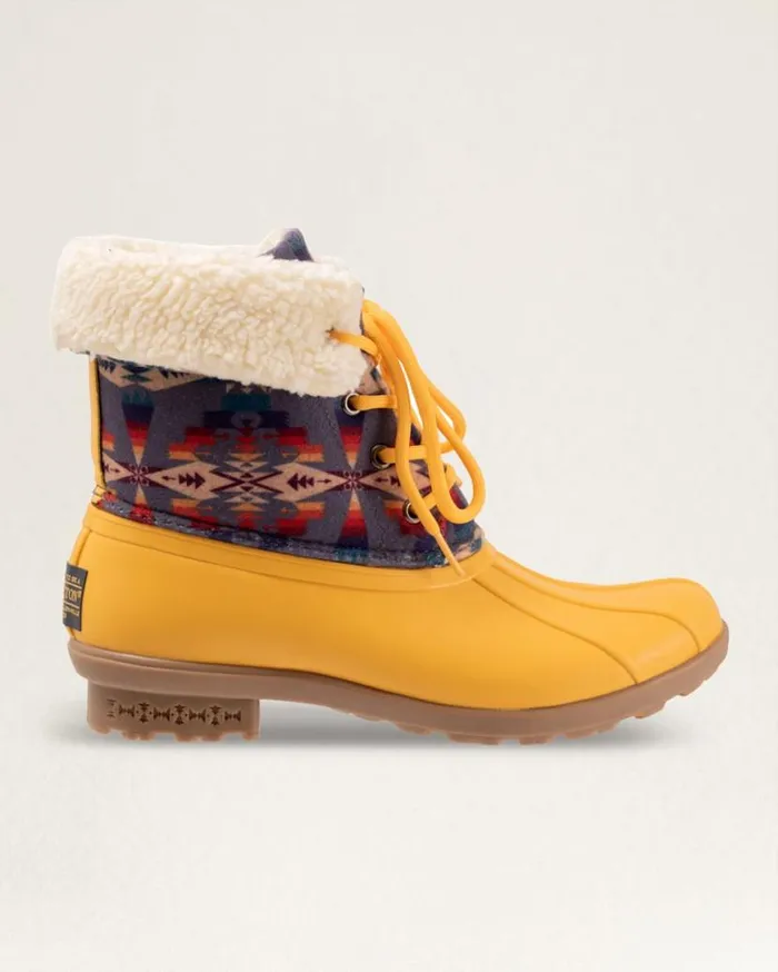 Women WOMENS TUCSON DUCK MID BOOT Yellow Pendleton Boots