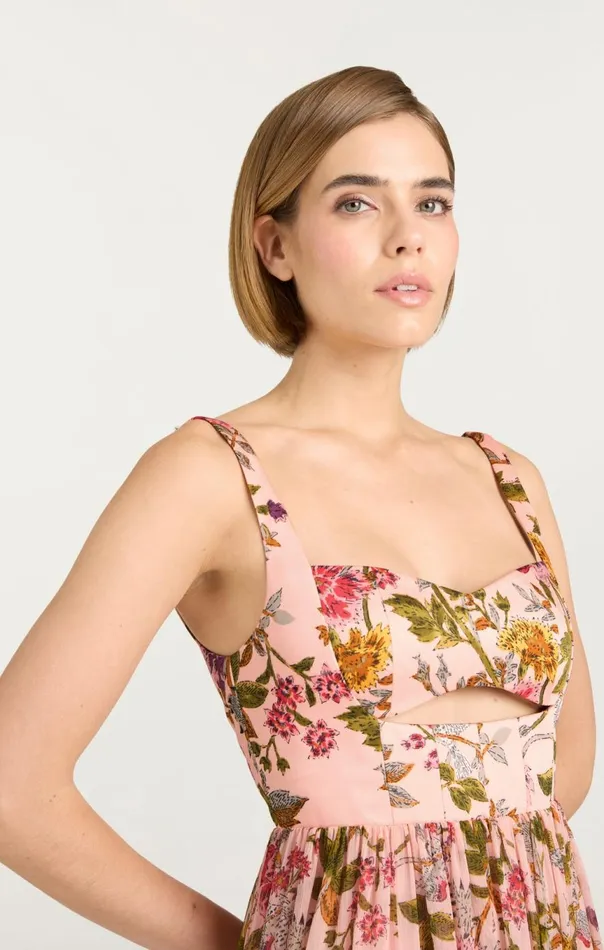 Women Xiomara Dress Softpinkmulti Cinq Sept Cocktail and Evening