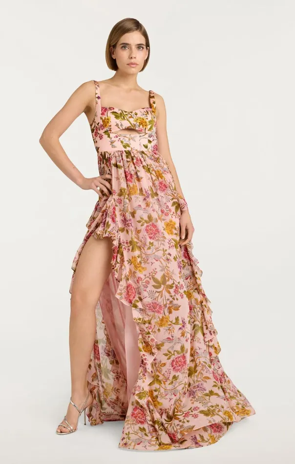 Women Xiomara Dress Softpinkmulti Cinq Sept Cocktail and Evening
