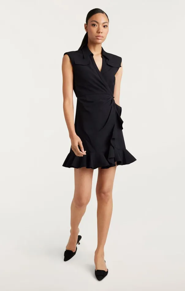 Women Zenni Dress Black Cinq Sept Mini