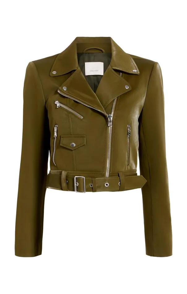 Women Zoe Jacket Darkolive Cinq Sept Jackets