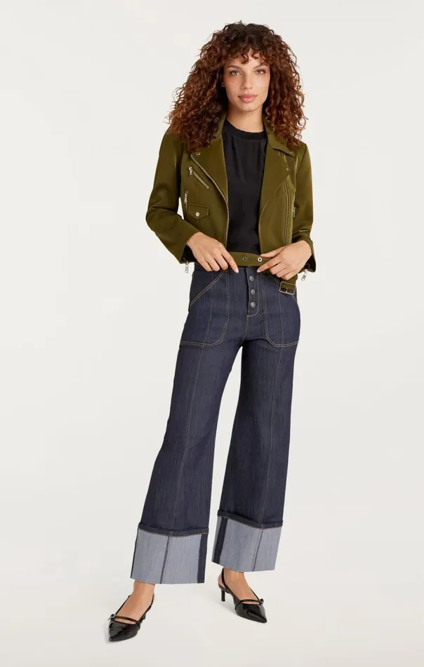 Women Zoe Jacket Darkolive Cinq Sept Jackets