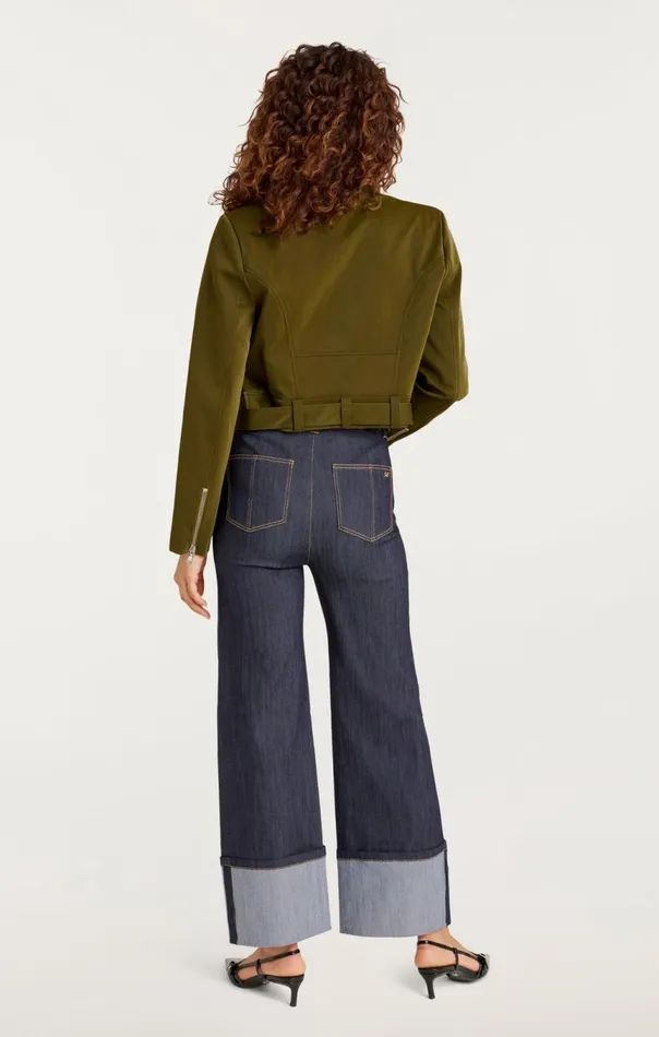 Women Zoe Jacket Darkolive Cinq Sept Jackets