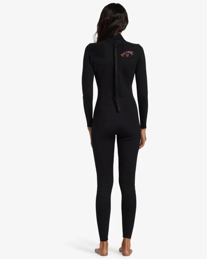 Womens 32mm Foil Back Zip Wetsuit Black Billabong Wetsuits Womens 32mm Foil Back Zip Wetsuit Black Billabong Wetsuits
