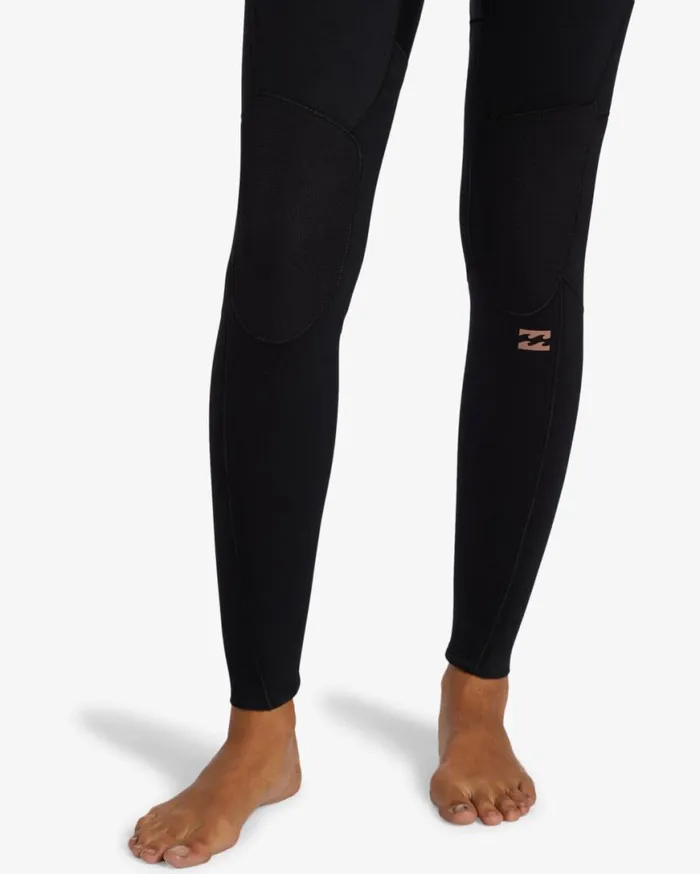 Womens 32mm Foil Chest Zip Wetsuit Black Billabong Wetsuits Womens 32mm Foil Chest Zip Wetsuit Black Billabong Wetsuits