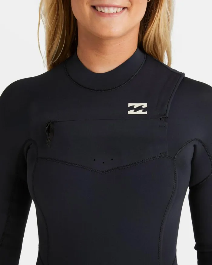 Womens 32mm Synergy Natural Chest Zip GBS Wetsuit Night Fall Billabong Wetsuits Womens 32mm Synergy Natural Chest Zip GBS Wetsuit Night Fall Billabong Wetsuits