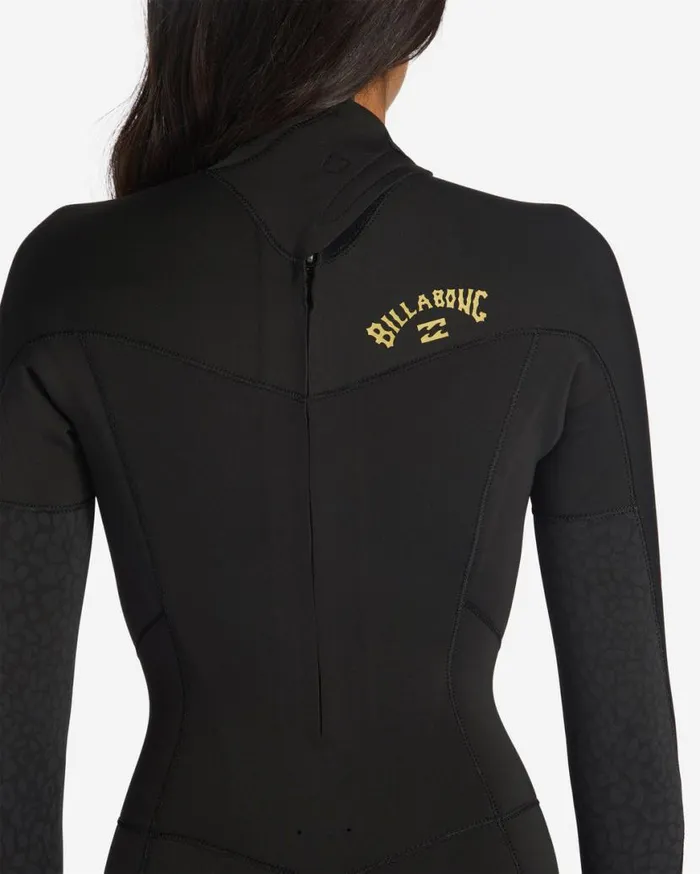 Womens 43 Synergy Back Zip Full Wetsuit Wild Black Billabong Wetsuits Womens 43 Synergy Back Zip Full Wetsuit Wild Black Billabong Wetsuits