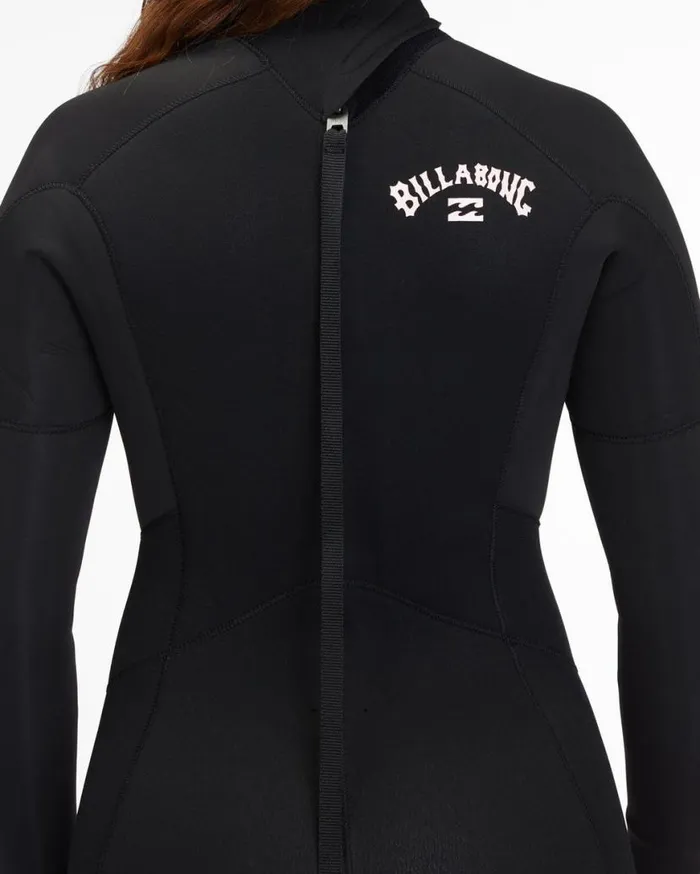 Womens 54 Launch Back Zip Full Wetsuit Black Billabong Wetsuits Womens 54 Launch Back Zip Full Wetsuit Black Billabong Wetsuits