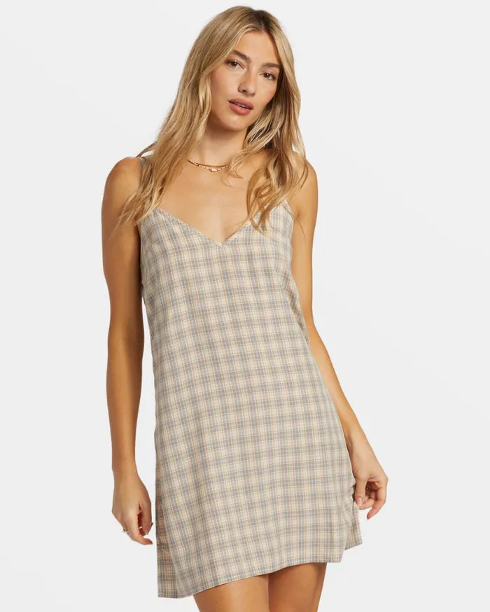 Womens 90039s Babe Mini Slip Dress Western Sky Billabong Dresses Womens 90039s Babe Mini Slip Dress Western Sky Billabong Dresses