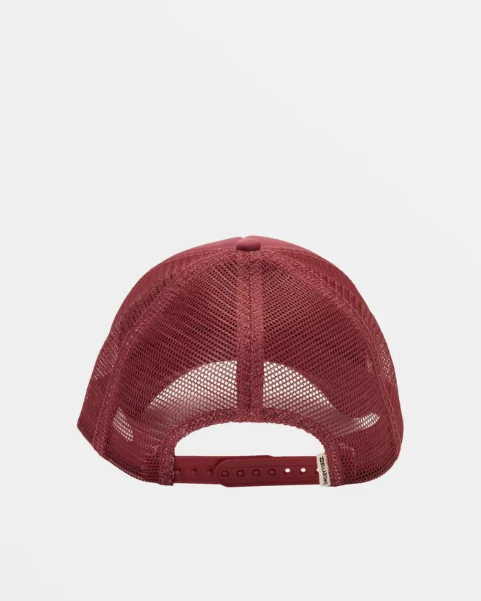 Womens Across Waves Trucker Hat Blackberry Billabong Hats and Beanies Womens Across Waves Trucker Hat Blackberry Billabong Hats and Beanies