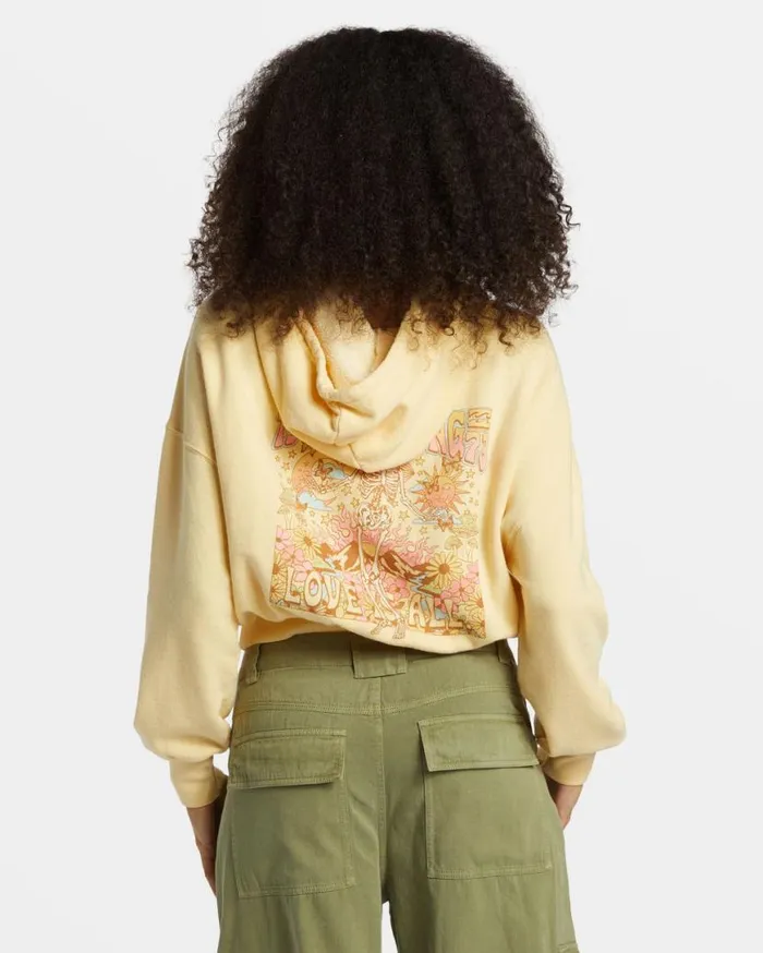 Womens All Time Fleece Pullover Sweatshirt Retro Yellow Billabong Sweatshirts and Fleece Womens All Time Fleece Pullover Sweatshirt Retro Yellow Billabong Sweatshirts and Fleece