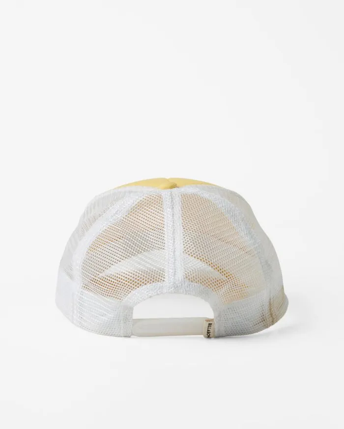 Womens Aloha Forever Trucker Hat Sunbeam Billabong Hats and Beanies Womens Aloha Forever Trucker Hat Sunbeam Billabong Hats and Beanies