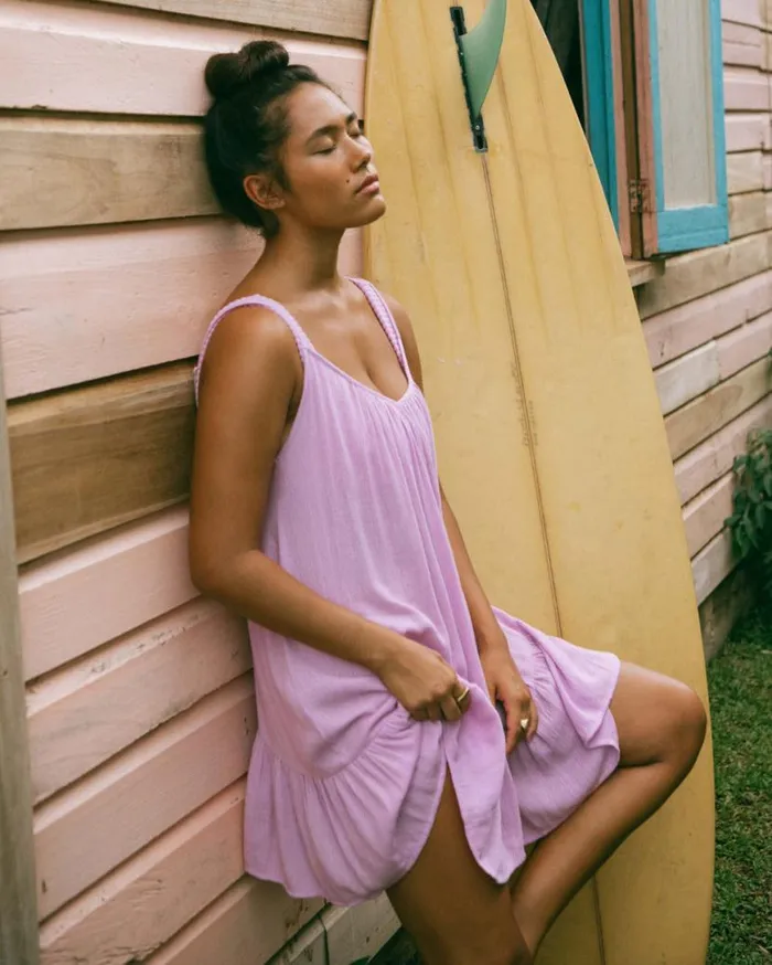 Womens Beach Vibes Beach CoverUp Tulip Billabong Dresses