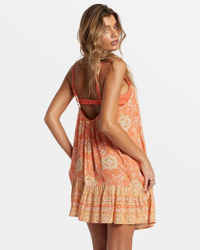 Womens Beach Vibes Swim Cover Up Sweet Papaya Billabong Dresses Womens Beach Vibes Swim Cover Up Sweet Papaya Billabong Dresses