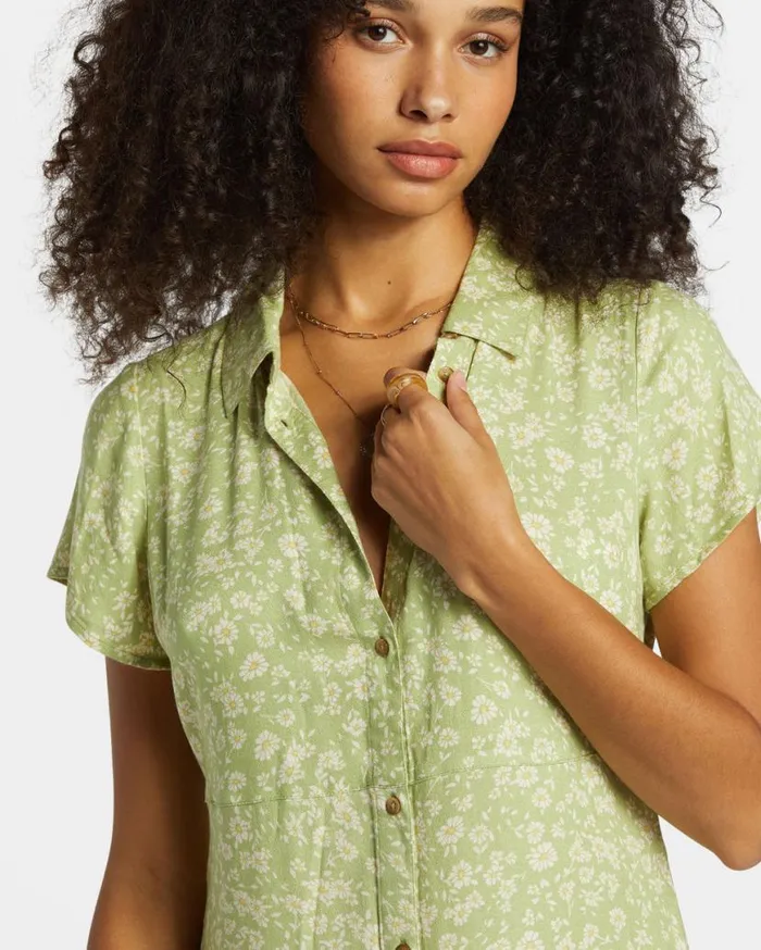 Womens Cooler Days Mini Dress Willow Billabong Dresses Womens Cooler Days Mini Dress Willow Billabong Dresses