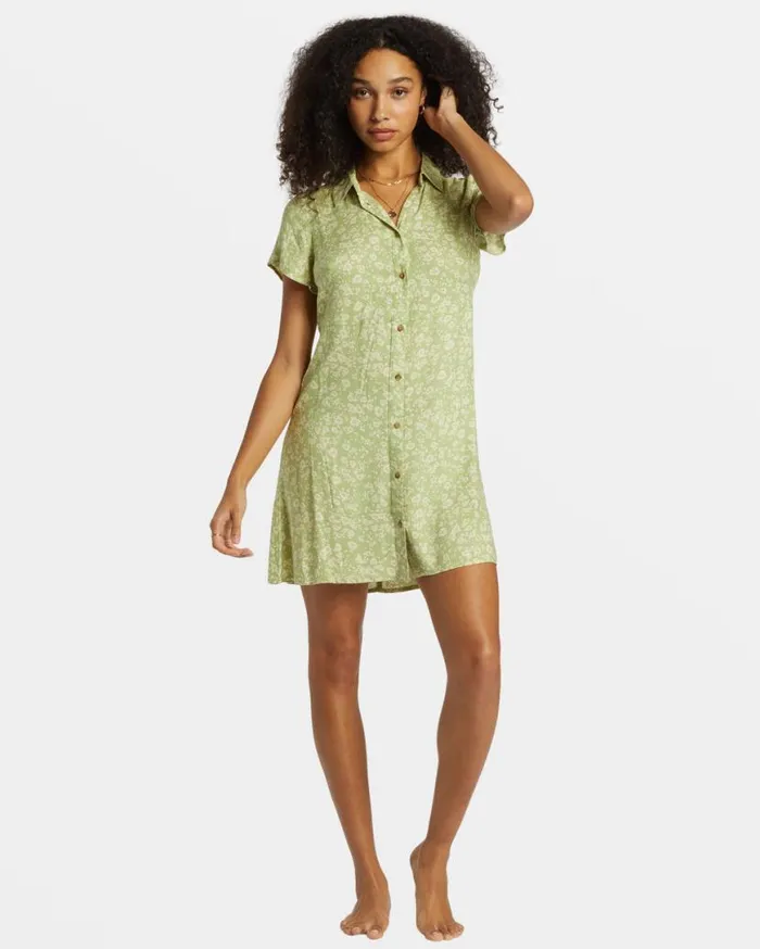 Womens Cooler Days Mini Dress Willow Billabong Dresses Womens Cooler Days Mini Dress Willow Billabong Dresses